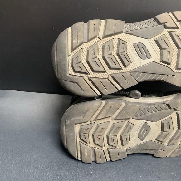 Sketchers Hiking Walking Sandals Hook Loop Adjustable Ankle Strap Mens Size 11
